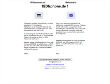 Tablet Screenshot of isdnphone.de